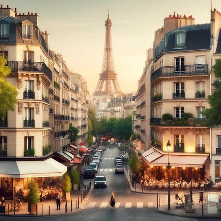 Central 1Br Room Space Paris Exterior foto