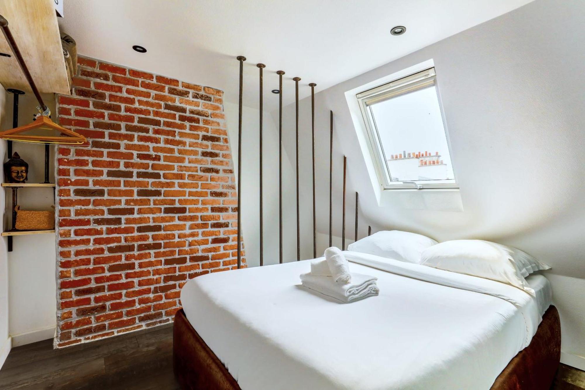 Central 1Br Room Space Paris Exterior foto